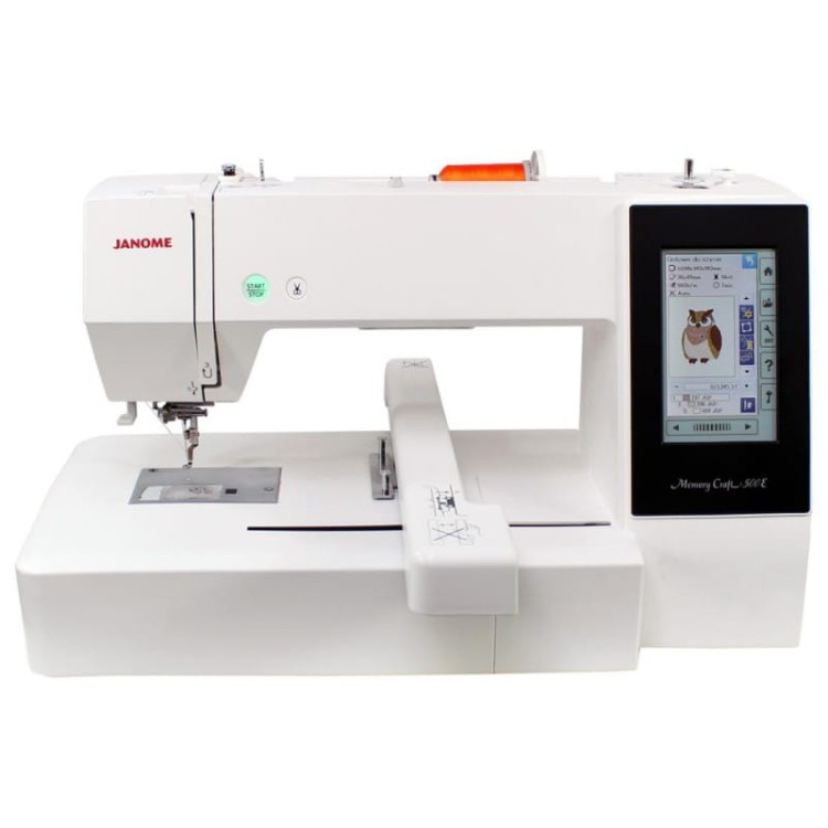 Janome MC500E + PROGRAM Artistic Jr + GRATIS
